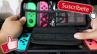 ¡El mejor kit para Nintendo Switch estuche case y accesorios [upl. by Cogan879]