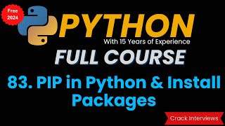 How to Install Python PIP  Install PIP for Python  Install PIP in Python [upl. by Eliseo]