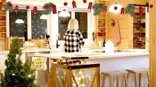 MAKE THE HOME COZY FOR THE WINTER AS A HOMEMAKER  CHRISTMAS DECOR AND HOMEMAKING [upl. by Cohlette]