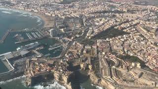 Landing at Melilla Airport Spain [upl. by Aramad]