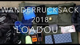 Wanderrucksack 2018  Loadout [upl. by Leaw644]