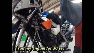 F650GS DAKAR Coolant Change [upl. by Crawford98]