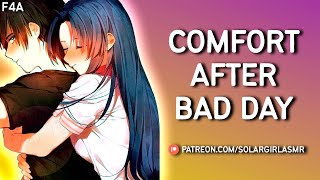 ASMR GF Roleplay  Girlfriend Cuddles to Sleep  Head Scratching  Sleep Aid  Comfort  F4A F4M F4F [upl. by Adlay]