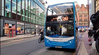 【筆友】Stagecoach Manchester 203 ［ Manchester City Centre → Stockport Interchange ］ [upl. by Ivonne203]