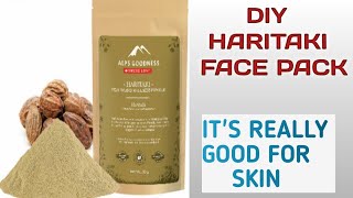 How to use HARITAKI POWDER As a face pack  DIY  face pack  its really Good for Skin [upl. by Starr]