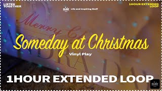 ⏰1hour ✨Stevie Wonder Andra Day  Someday At Christmas  Vinyl Play [upl. by Asseneg53]