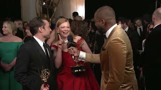 75th EMMYS  Kieran Culkin amp Sarah Snook for Succession [upl. by Norad74]