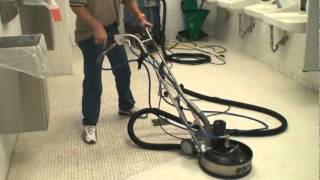 Rotovac 360i Tile and Grout Cleaning [upl. by Latsyc]