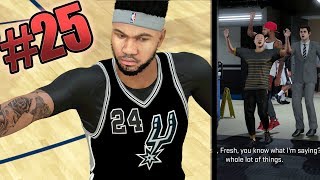 NBA 2k18 MyCAREER  BFresh Ruins Everything Down 20pts on HOF  Under Armour Decision Ep25 [upl. by Stutman]