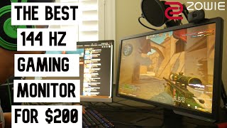 BenQ XL2411P 144 HZ Monitor Unboxing and Review [upl. by Geibel837]