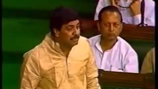 Rocking Speech by Pramod Mahajan In Lok Sabha 1997  Hilarious [upl. by Buyers527]