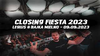 LEGIUS  BAJKA MIELNO  CLOSING FIESTA 2023  SOBOTA 09092023 [upl. by Rrats28]