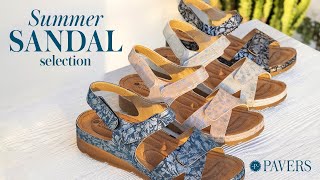 Summer Sandal Selection [upl. by Ecinad583]