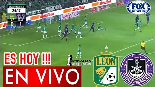 🔴EN VIVO LEÓN VS MAZATLÁN Donde ver a que hora juega León vs Mazatlán TV PARTIDO Hoy J16 TUDN [upl. by Nawtna]