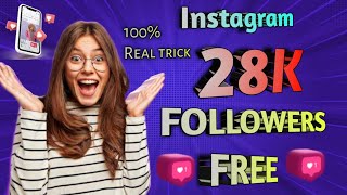 🇮🇳ദിവസം 28K Followers Increase website instagram followers malayalam  instagram followers increase [upl. by Monto]