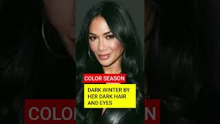 Nicole Scherzinger Color Season NicoleScherzinger ColorSeason celebritiesstyle [upl. by Trebreh]