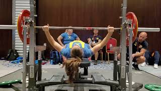 Vilma Olsson Européen Bench Press Championship 2024 [upl. by Carlyle]