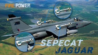 SEPECAT Jaguar a Unique Fighter with Missiles Mounted Above Wings [upl. by Llezo]