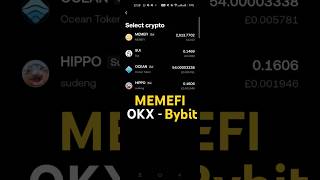 Transfer MEMEFI Token from OKX to Bybit Safely shorts [upl. by Huberman]