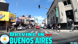 Driving in Buenos Aires  from Ramos Mejía to Morón [upl. by Olumor]