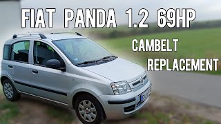 Fiat Panda 169 12 VVT  Cambelt Replacement [upl. by Aynatal]