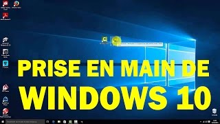 Prise en main de Windows 10 et son écran daccueil Pour débutant [upl. by Selohcin]