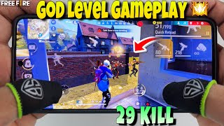 29 kills free fire gameplay handcam in poco x6 pro [upl. by Merete]