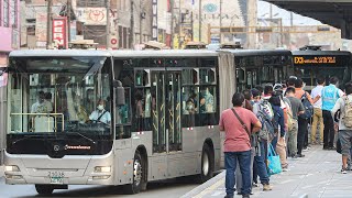 Metropolitano y sus nuevos servicios expreso por la ampliación norte [upl. by Aicrag683]