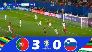 Portugal contre Slovénie 00 PEN 30  UEFA Euro 2024  Résumé de Match [upl. by Rafaelle]