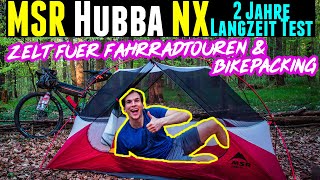 MSR Hubba NX Test  Bikepacking Zelt amp Zelt für Radreisen [upl. by Hardman]