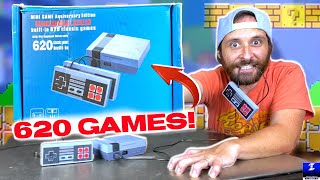 Temu Nintendo Mini NES 620 Classic Games Review [upl. by Thadeus811]