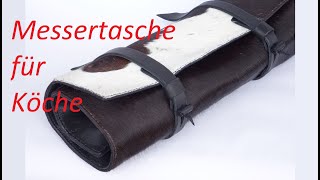 Messertasche selber machen [upl. by Fanchet]