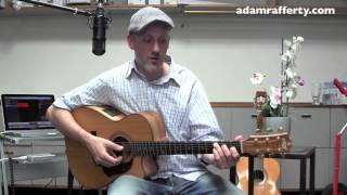 Guitar Harmony Lesson  Cool Move on an A Chord [upl. by Drais]