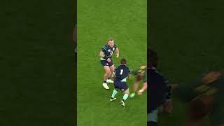 QUICK thinking from Mack Hansen against the Springboks ⚡ rugbyhits rugbyhighlights try ans [upl. by Euqinemod]