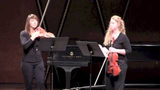 Duos Concertants No 1 Op 25  Antonio Bartolomeo Bruni [upl. by Ikcir]