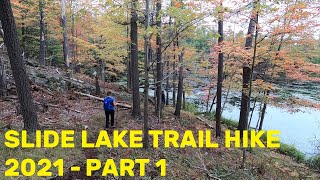 Frontenac Provincial Park  Slide Lake Trail Hike  Part 1  Frontenac Challenge [upl. by Nalced507]