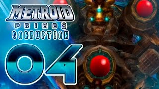 MOGENAR BATTLE Samus vomits phazon Metroid Prime 3 Corruption Walkthrough100 [upl. by Jania]