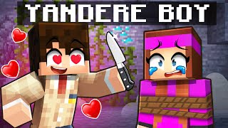 Rendez vous AMOUREUX avec un YANDERE BOY sur Minecraft [upl. by Fachan776]