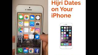 How to Get Hijri Date on Your iPhone [upl. by Baten]