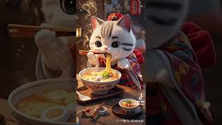 Ramen cat ai ramen cat pets [upl. by Cassius]