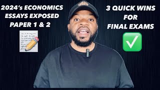 How To STUDY For Economics in 2024  Grade 12 [upl. by Okuy42]