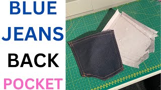 BLUE JEANS BACK POCKET [upl. by Mixie]