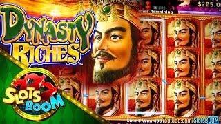 Dynasty Riches BONUS  5c Konami Video Slot [upl. by Conny]