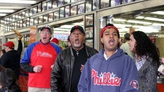 Opera Company of Philadelphia Genos Steaks Random Act of Culture  April 28 2012 [upl. by Kosse]