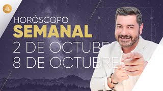 HORÓSCOPO semanal del 2 al 8 de Octubre Alfonso León Arquitecto de Sueños [upl. by Kelsy]