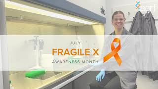 AGRF Fragile X Awareness Video [upl. by Gylys]