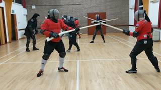 Bayonet Fencing  Nick vs Esther [upl. by Ellersick]