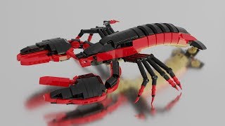 Batmans Favorite Lobster LEGO MOC [upl. by Acinomal879]