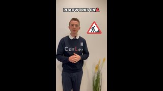 What should you do when youre approaching roadworks on a motorway [upl. by Odlavu]