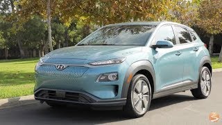 2019 Hyundai Kona Electric Crossover First Drive Video Review [upl. by Aid]